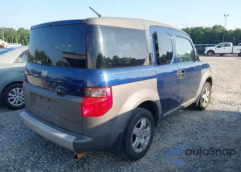 2003 Honda Element Ex from USA, damaged, VIN 5J6YH18573L002441